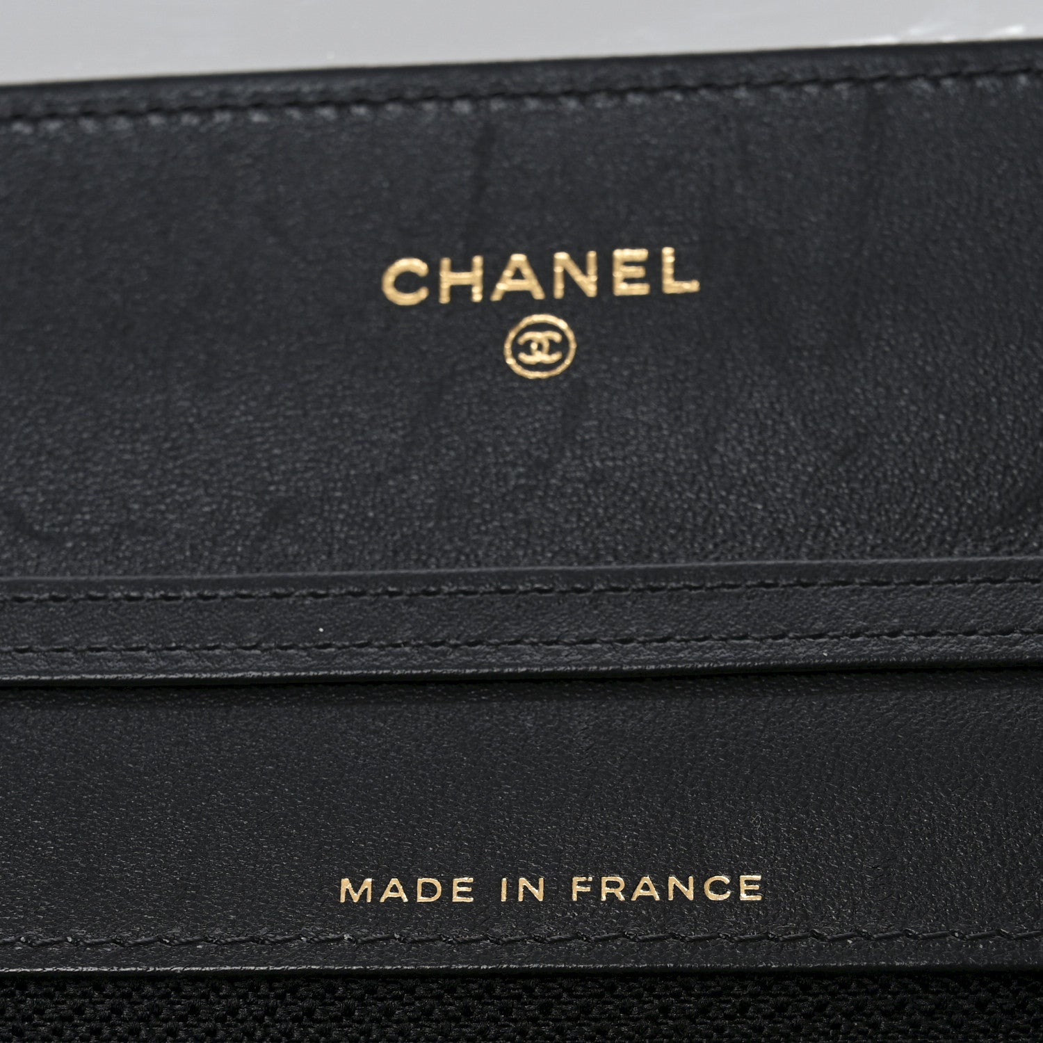 Chanel Lambskin Quilted Timeless CC Wallet On Chain WOC Black 7 of 11
