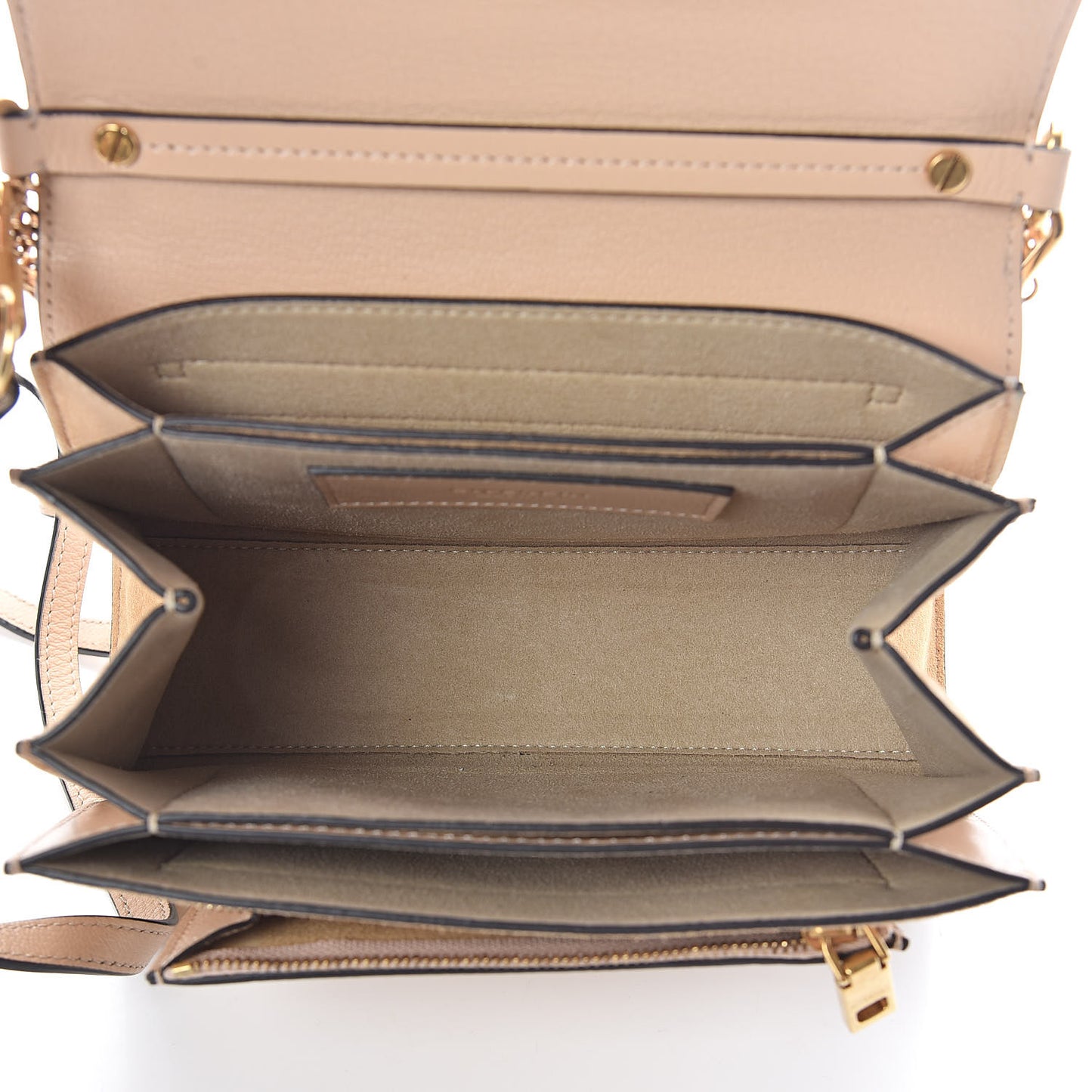 Sugar Goatskin Small GV3 Shoulder Bag Cipria