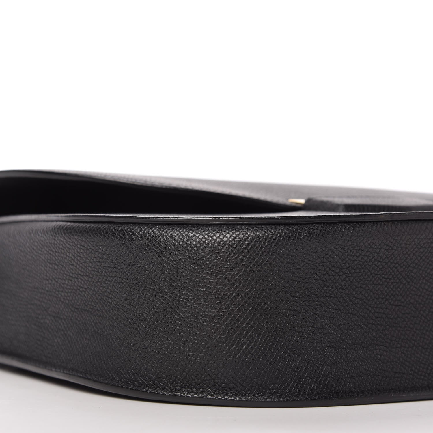 Celine Grained Calfskin Compact Trotteur Black 6 of 9
