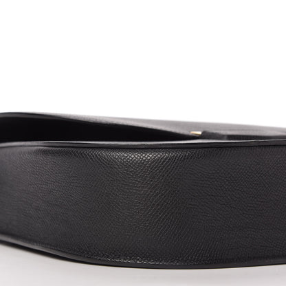 Celine Grained Calfskin Compact Trotteur Black 6 of 9