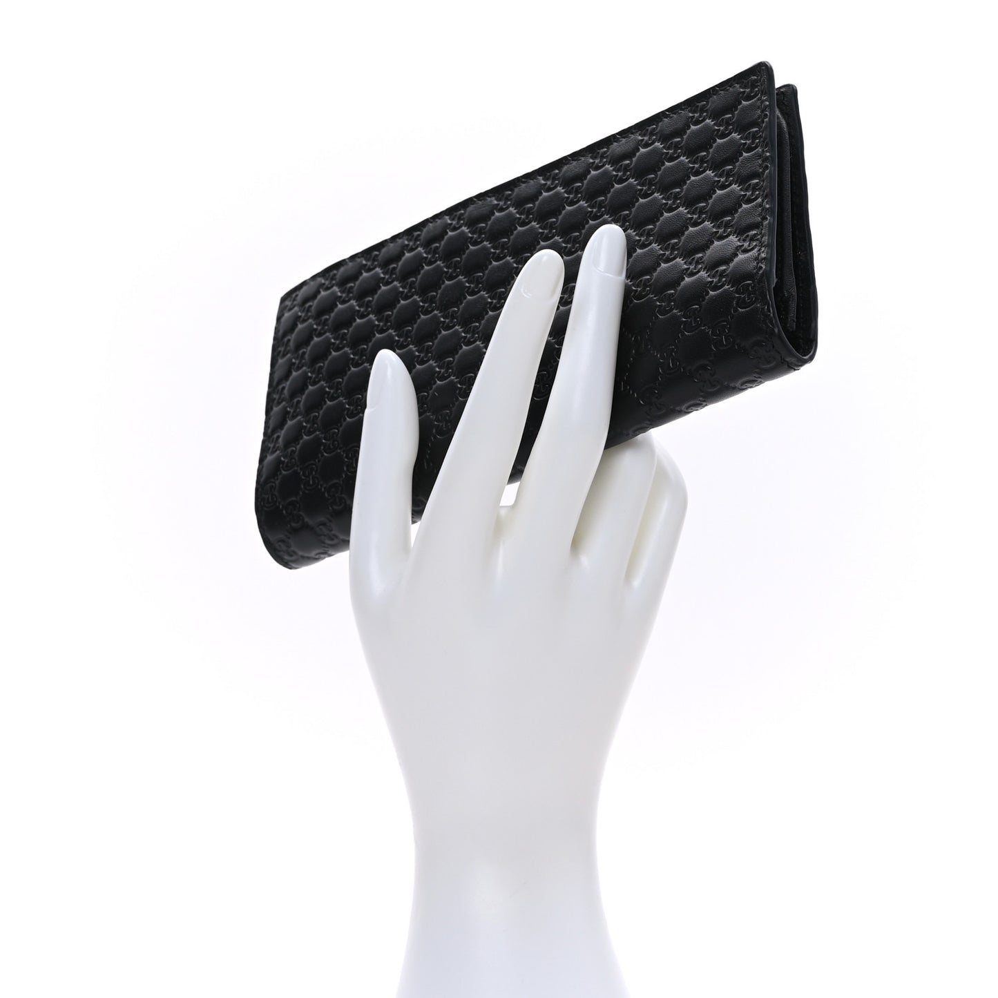 Microguccissima Bi-Fold Organizer Wallet Testa Di Moro