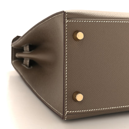 Hermes Epsom Kelly Sellier 28 Etoupe 9 of 11