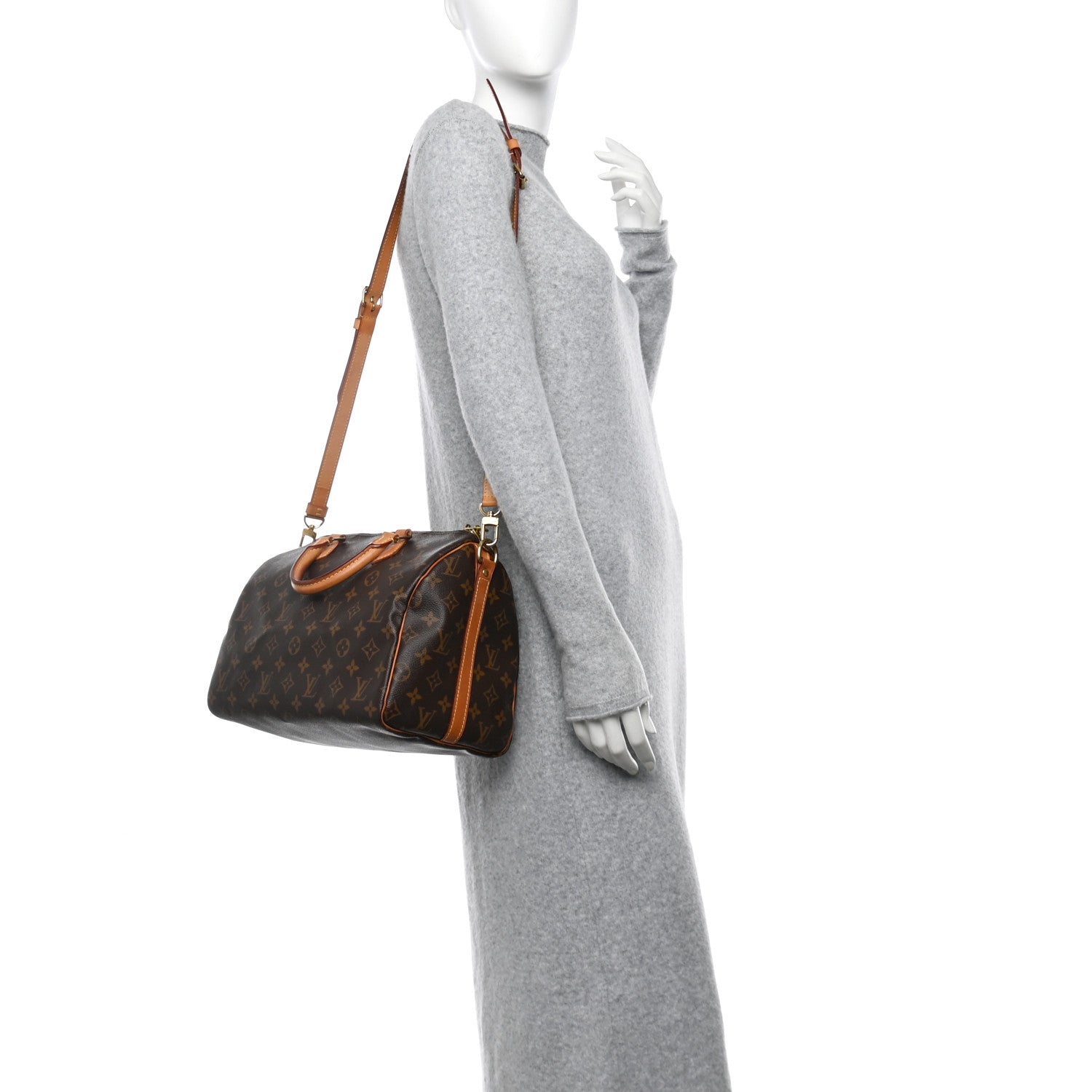 Louis Vuitton Monogram Speedy Bandouliere 30 2 of 19