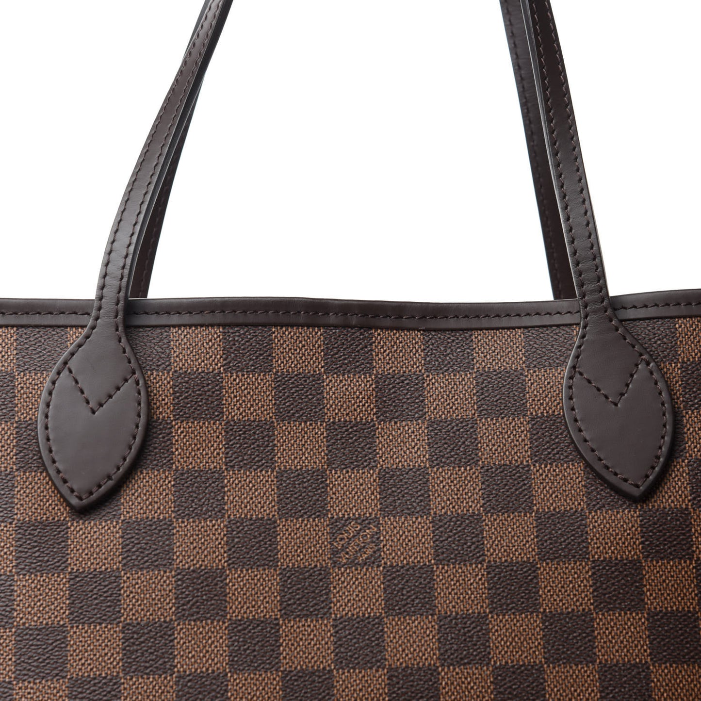 Damier Ebene Neo Neverfull MM Rose Ballerine