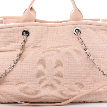 Chanel Canvas Large Double Face Shopping Tote Light Pink 9 of 9