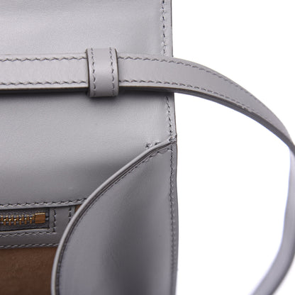 Gucci Calfskin Emboridered Medium Sylvie Top Handle Bag Deep Grey Multicolor 7 of 13