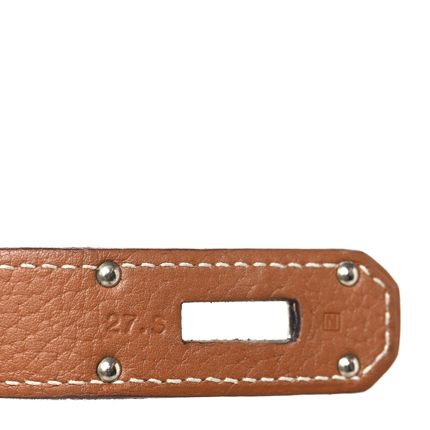 Hermes Taurillon Clemence Jypsiere 31 Gold 7 of 9