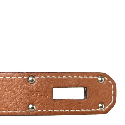 Hermes Taurillon Clemence Jypsiere 31 Gold 7 of 9