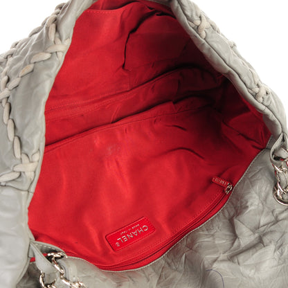 Chanel Calfskin Ultra Stitch Oversized Flap Grey 5 of 8