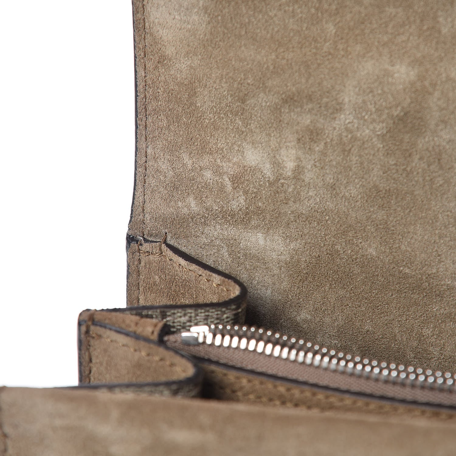 Gucci GG Supreme Monogram Small Dionysus Shoulder Bag Taupe 9 of 15