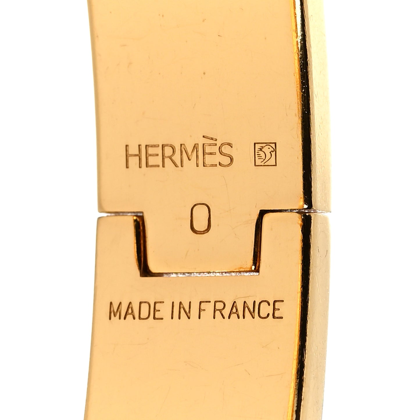 Enamel Narrow Clic Clac H Bracelet GM Moka