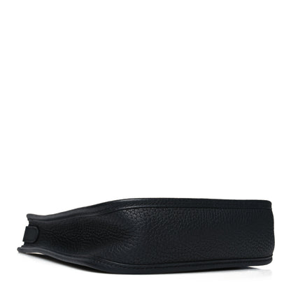 Hermes Taurillon Clemence Evelyne TPM Black 4 of 11
