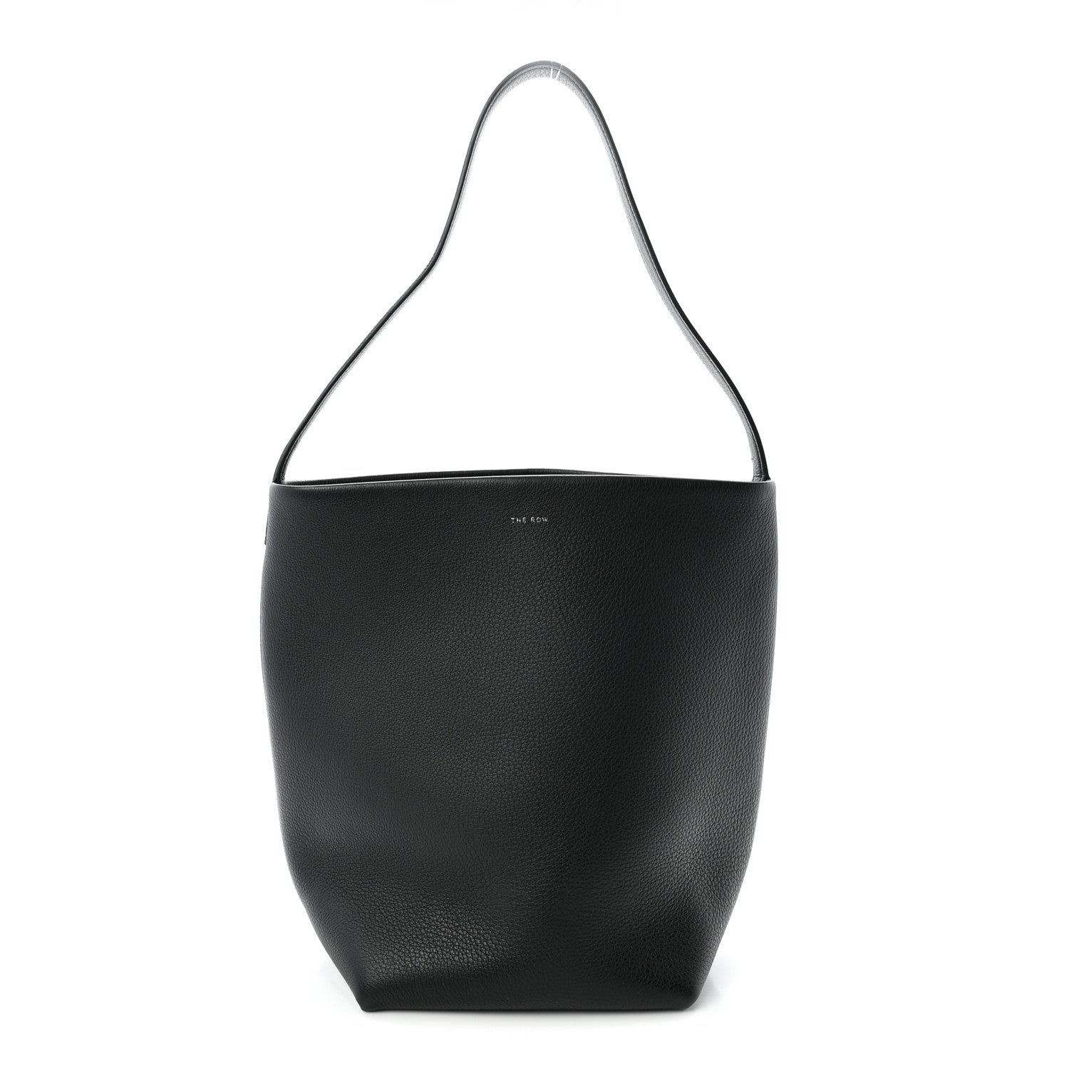 The Row Grained Calfskin Medium N/S Park Tote Black 1 of 10