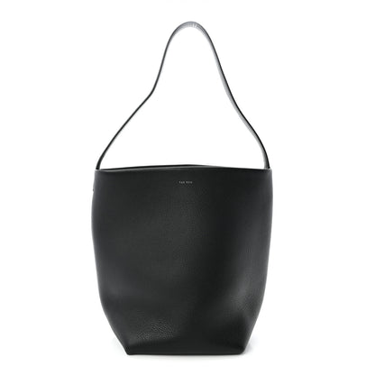 The Row Grained Calfskin Medium N/S Park Tote Black 1 of 10