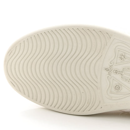 Gucci Calfskin GG Tennis Embossed Mens Ace Sneakers 9 Mystic White 17 of 18