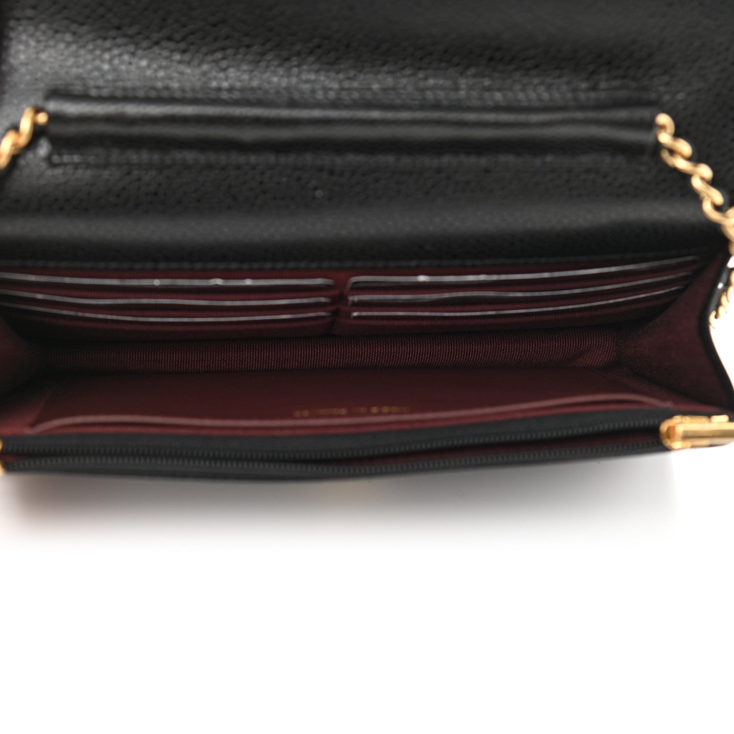 Chanel Caviar Quilted Wallet On Chain WOC Black 5 of 12