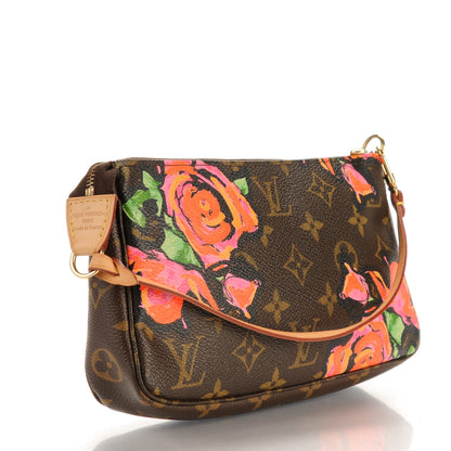 Louis Vuitton Monogram Roses Pochette Accessories 3 of 7