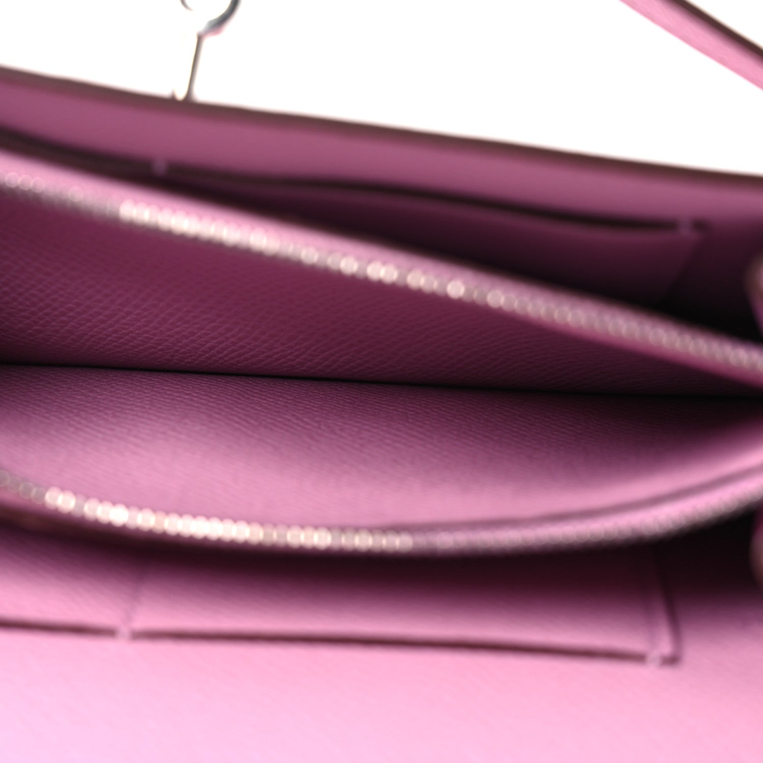 Hermes Epsom Kelly To Go Wallet Mauve Sylvestre 7 of 11