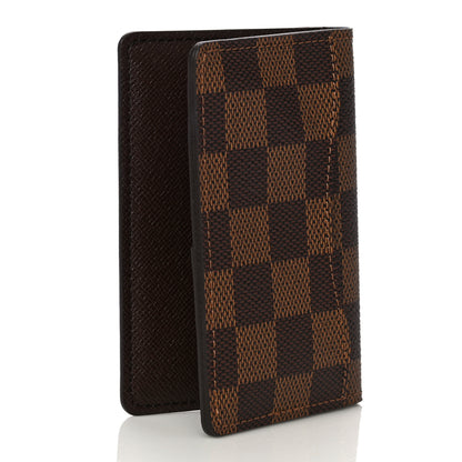 Louis Vuitton Damier Ebene Pocket Organizer NM 5 of 12