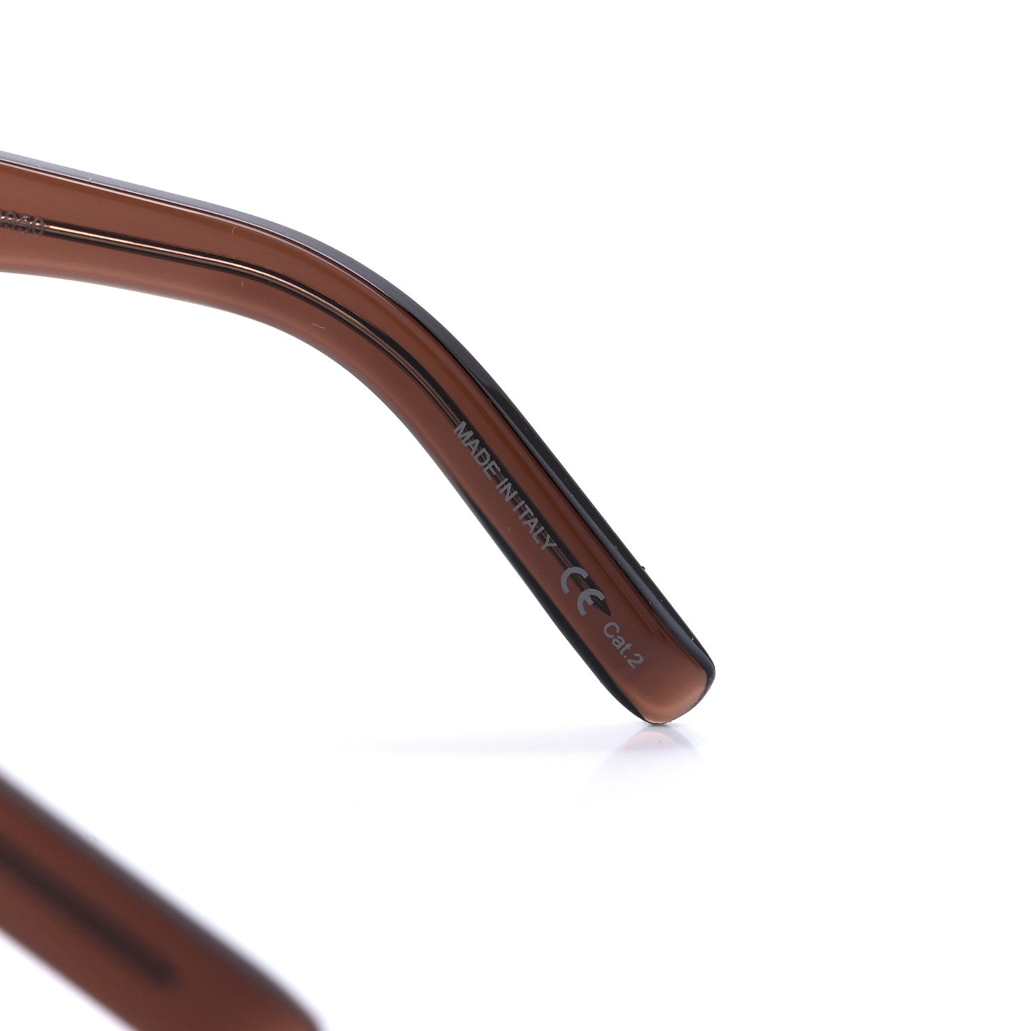 Saint Laurent Acetate Sunglasses SL 424 Brown 7 of 8