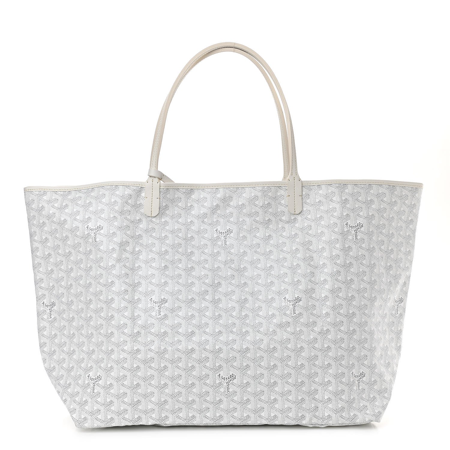 Goyard Goyardine Saint Louis GM White 3 of 10