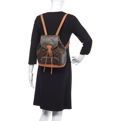 Louis Vuitton Monogram Montsouris MM Backpack 2 of 13