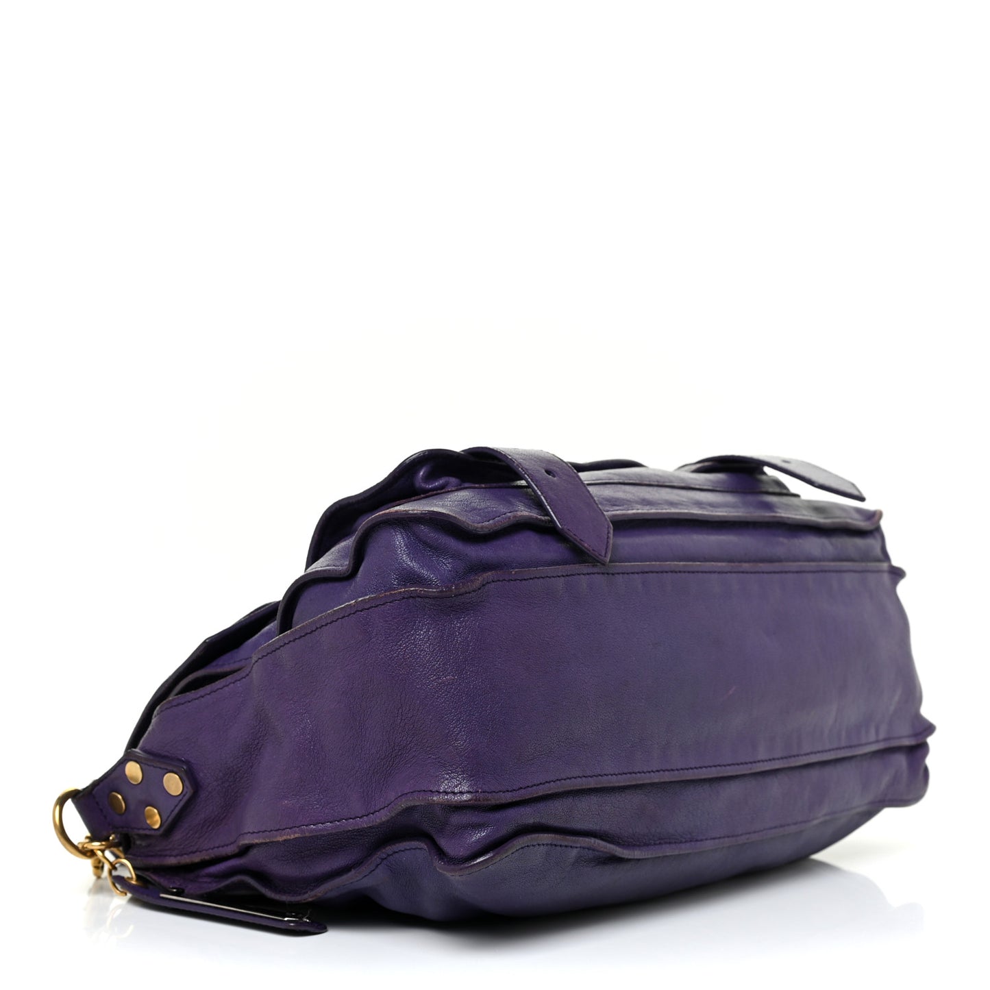 Lambskin Medium PS1 Satchel Purple Rain