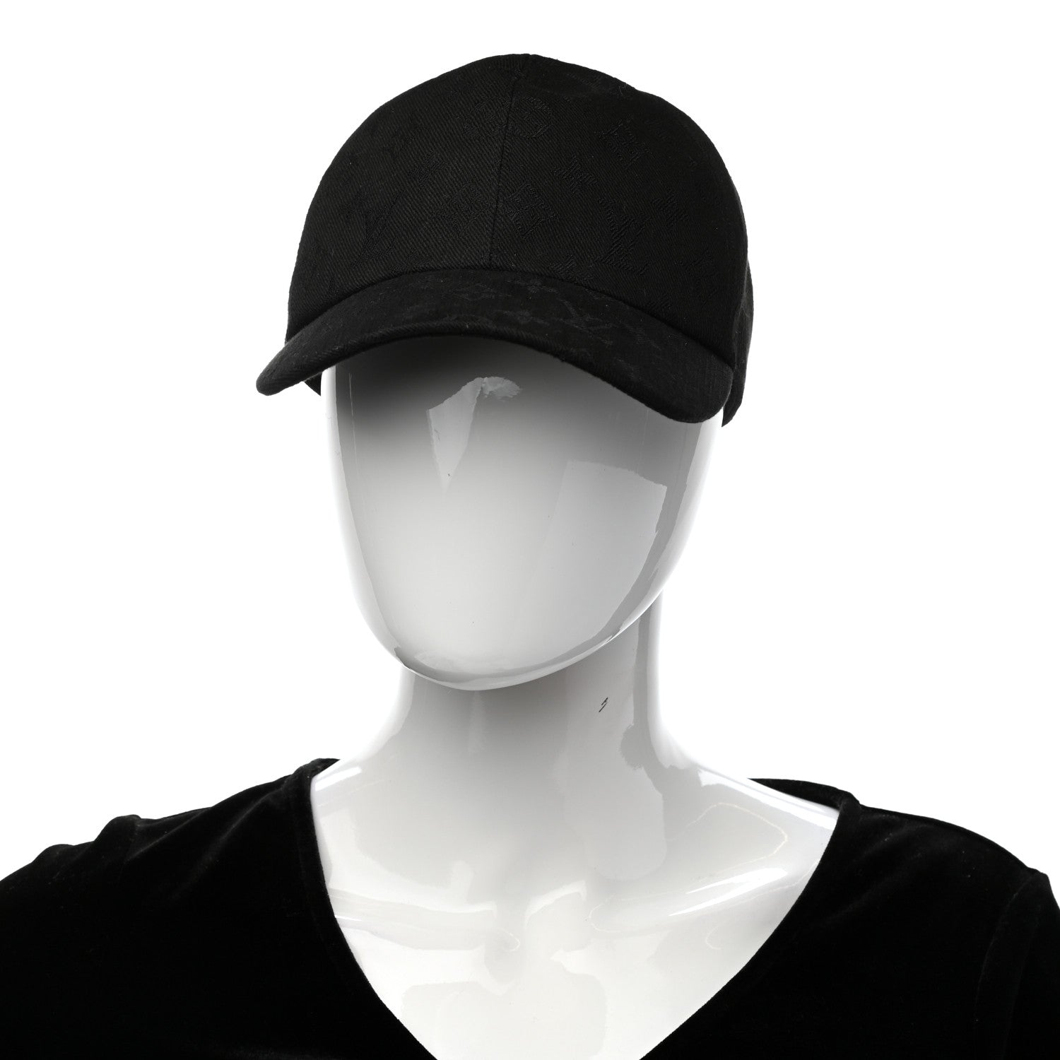 Louis Vuitton Monogram Essential Cap M Black 2 of 8