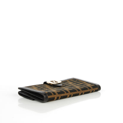 Fendi Zucca Continental Wallet Tobacco 4 of 8