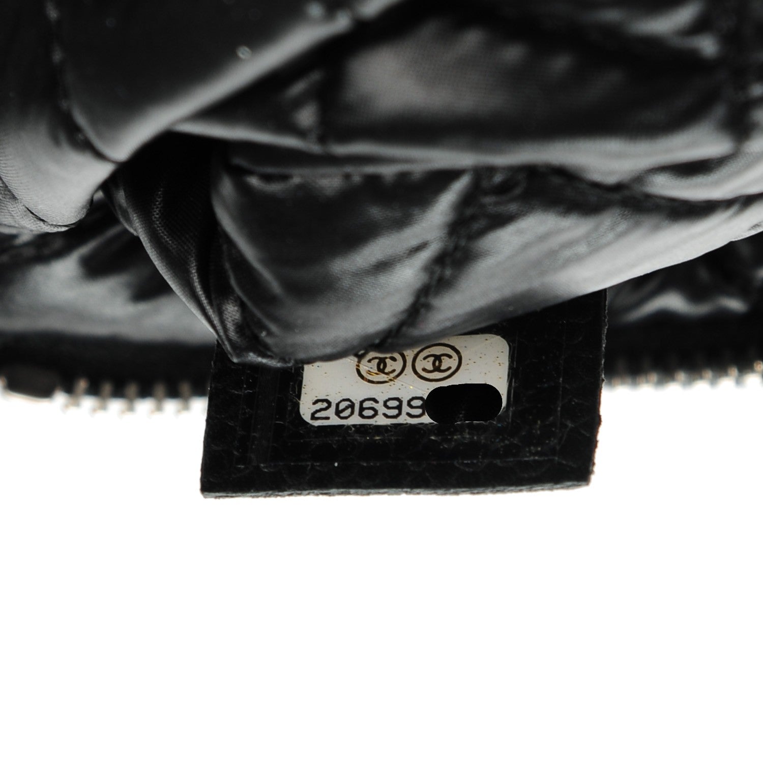 Chanel Caviar Quilted CC Beauty Clutch Black 8 of 8