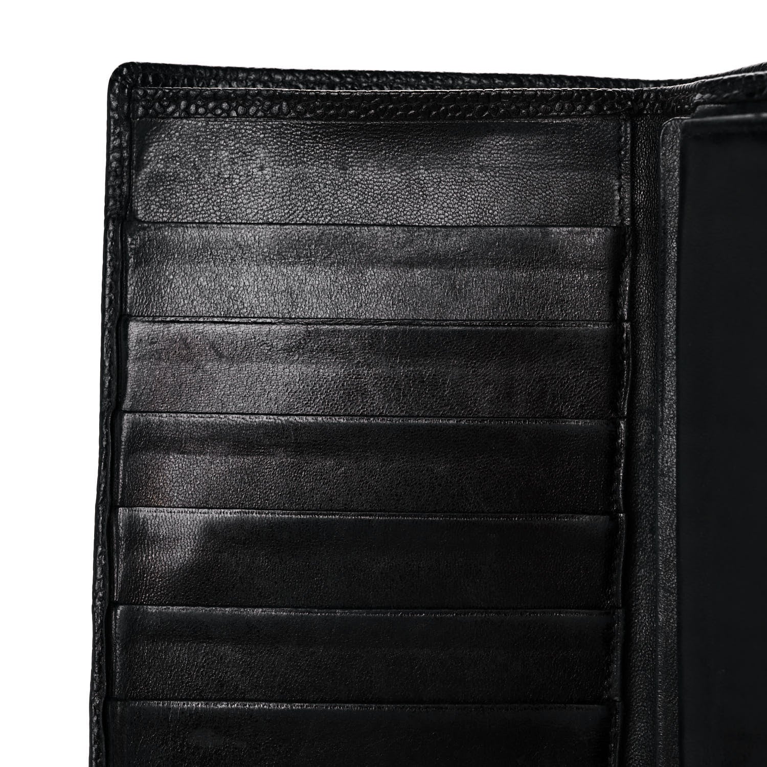 Chanel Caviar Stitched French Wallet Black 14 of 16