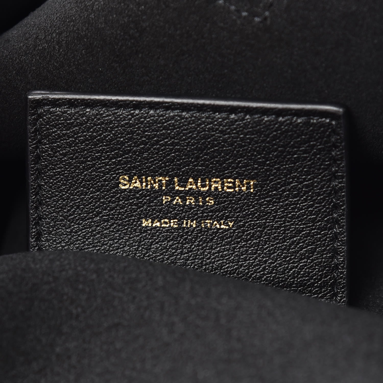 Saint Laurent Calfskin Toy Shopping Tote Black 9 of 10