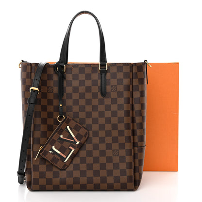 Louis Vuitton Damier Ebene Belmont MM Black 11 of 11