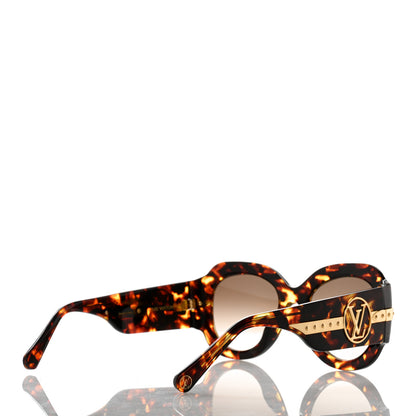 Louis Vuitton Acetate Paris Texas Sunglasses Z1133W Dark Tortoise 4 of 9