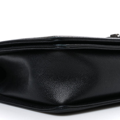 Chanel Caviar Quilted New Medium Boy Flap Black 9 of 10
