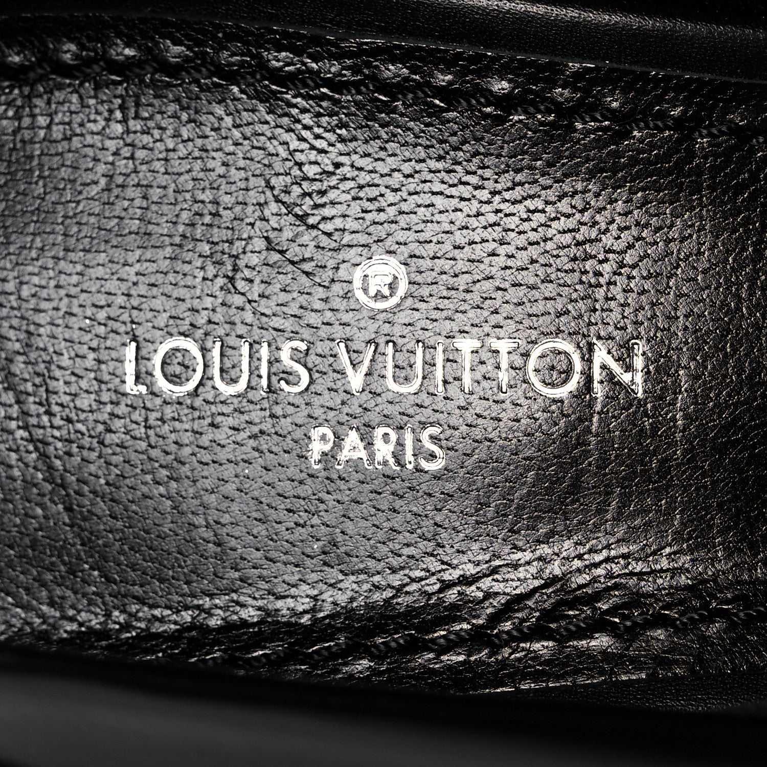 Louis Vuitton Calfskin Snakeskin Embossed Matchmake Pumps 38.5 Black White 8 of 10