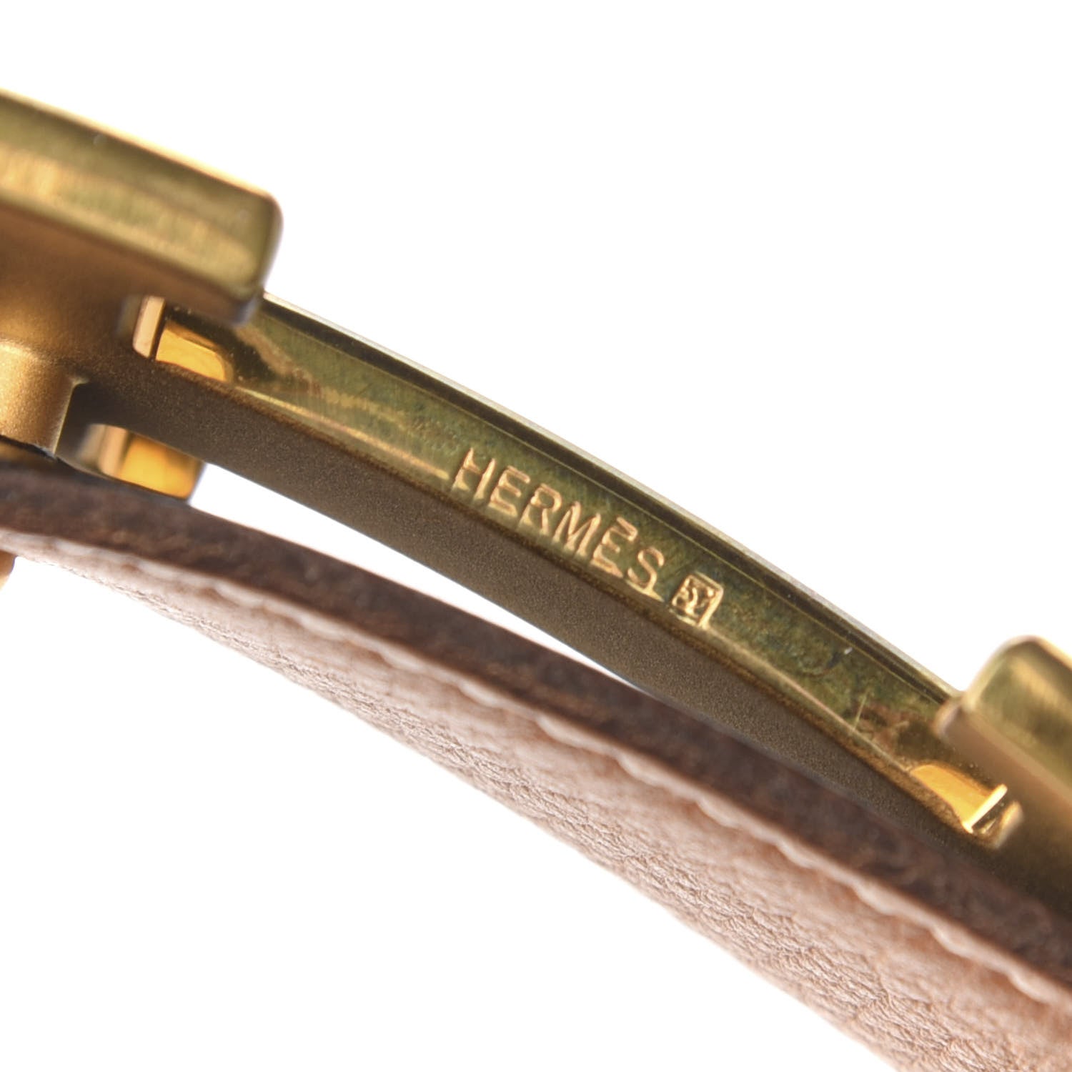 Hermes Box Togo 32mm H Belt 90 Black Gold 3 of 6