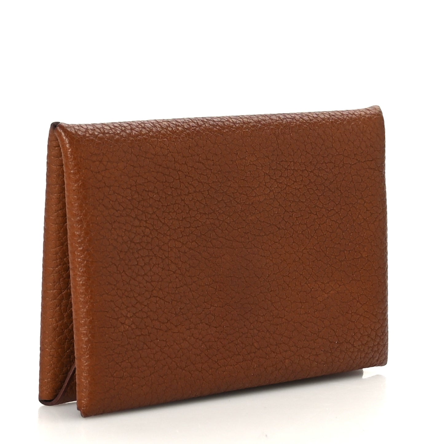 Barenia Verso Calvi Card Case Fauve Black