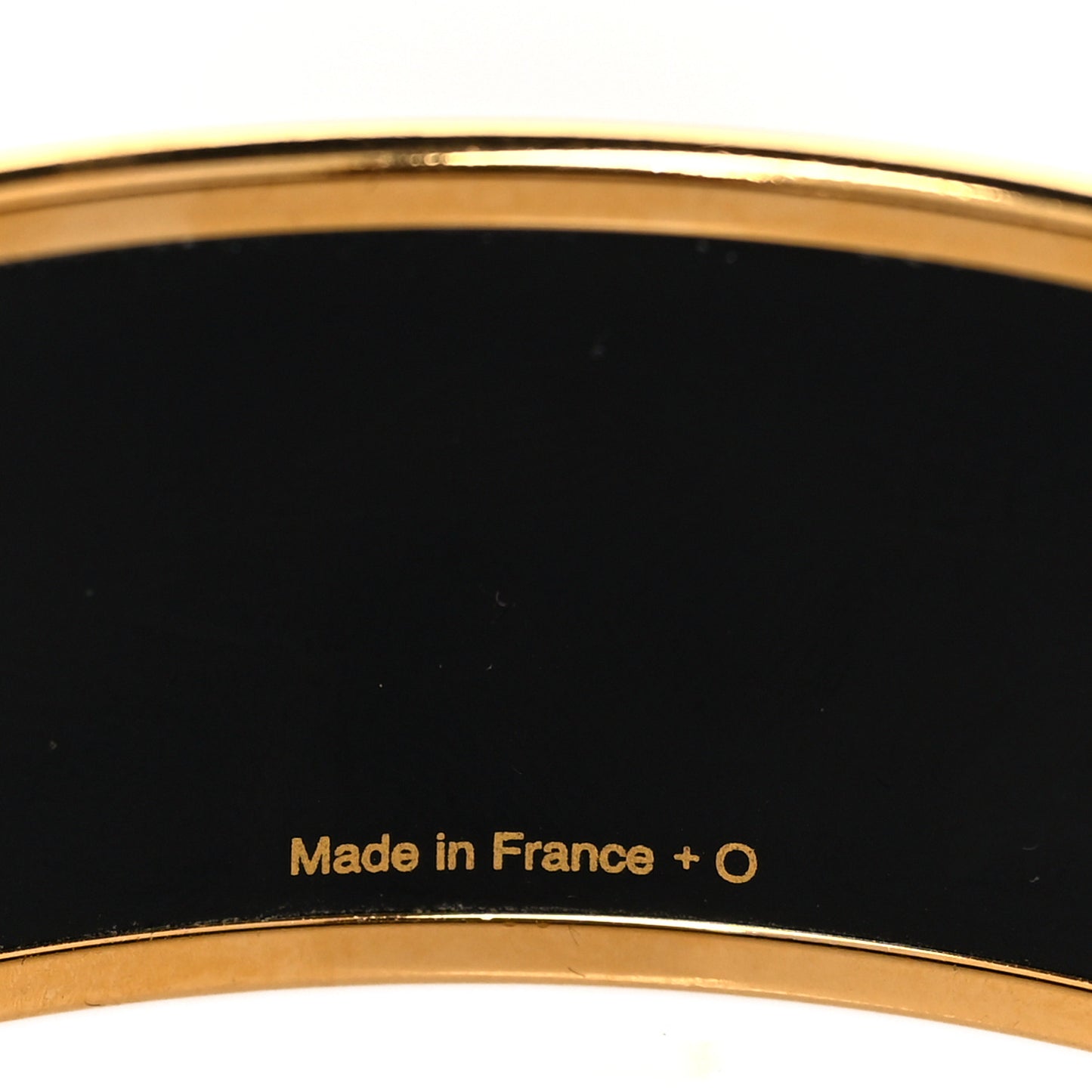 Enamel Printed Wide Grand Apparat Bracelet 65 Rouge