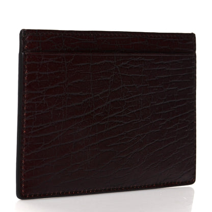 Gucci Calfskin GG Card Holder Burgundy 3 of 8
