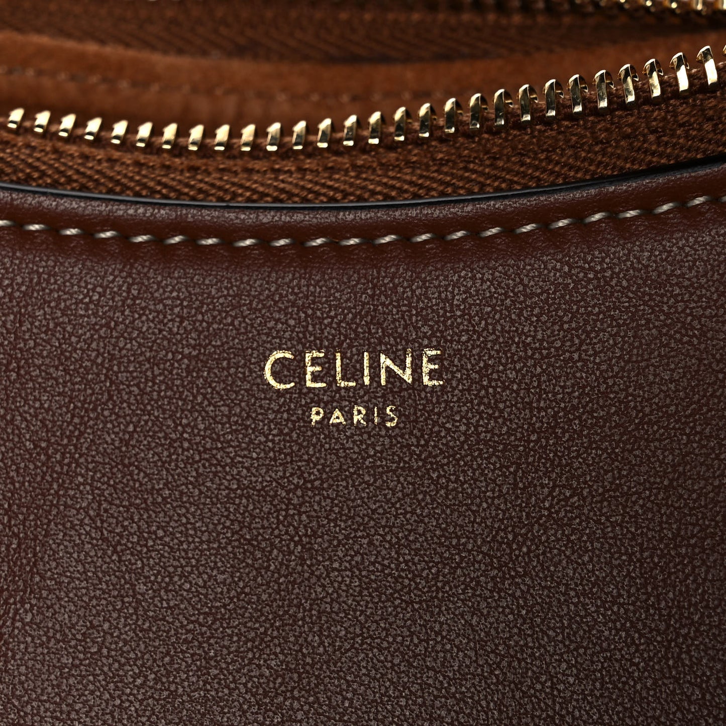 Smooth Calfskin Medium Strap Ava Shoulder Bag Tan