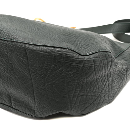 Burberry Grainy Calfskin Medium Knight Crossbody Bag Vine 10 of 10