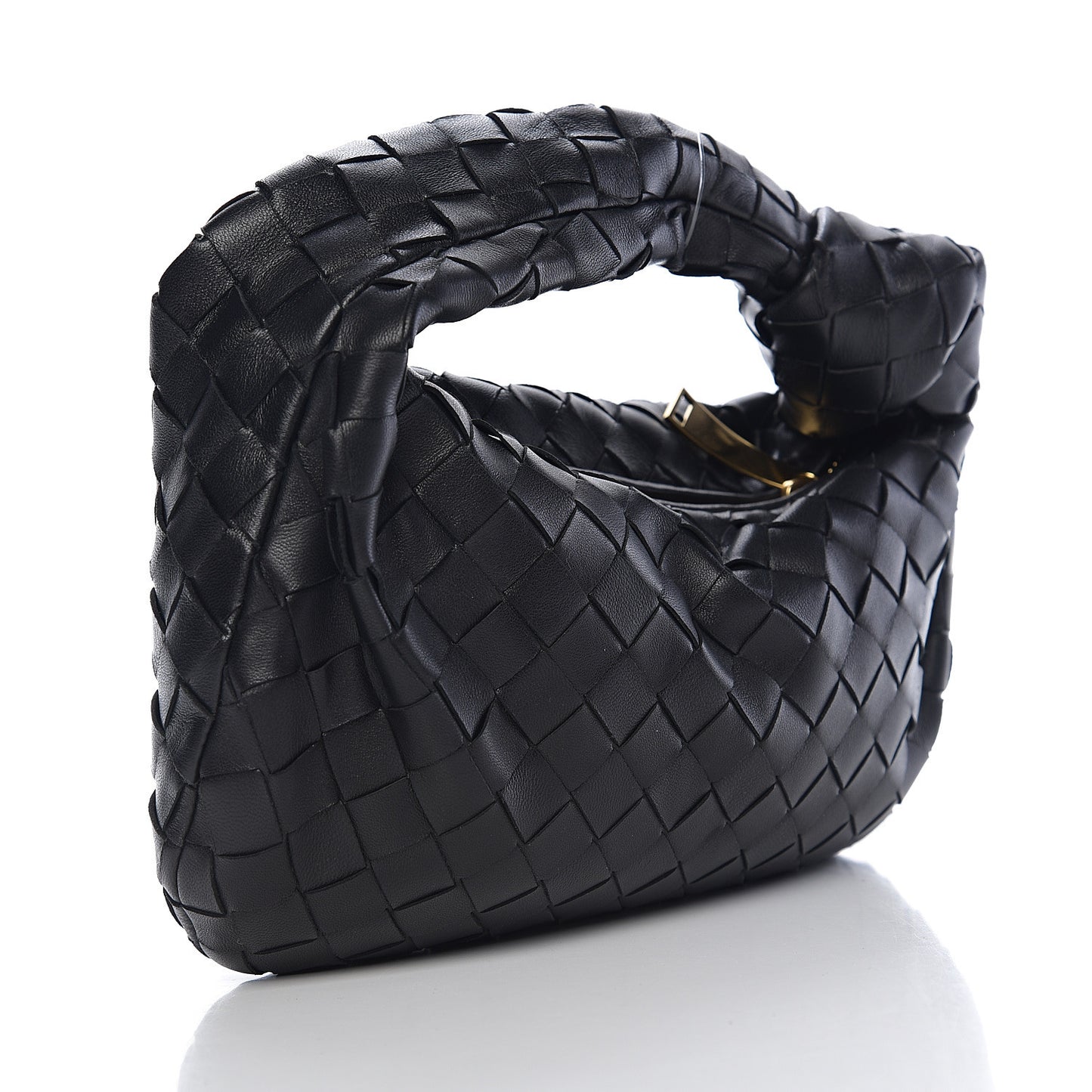 Nappa Intrecciato Mini Jodie Black