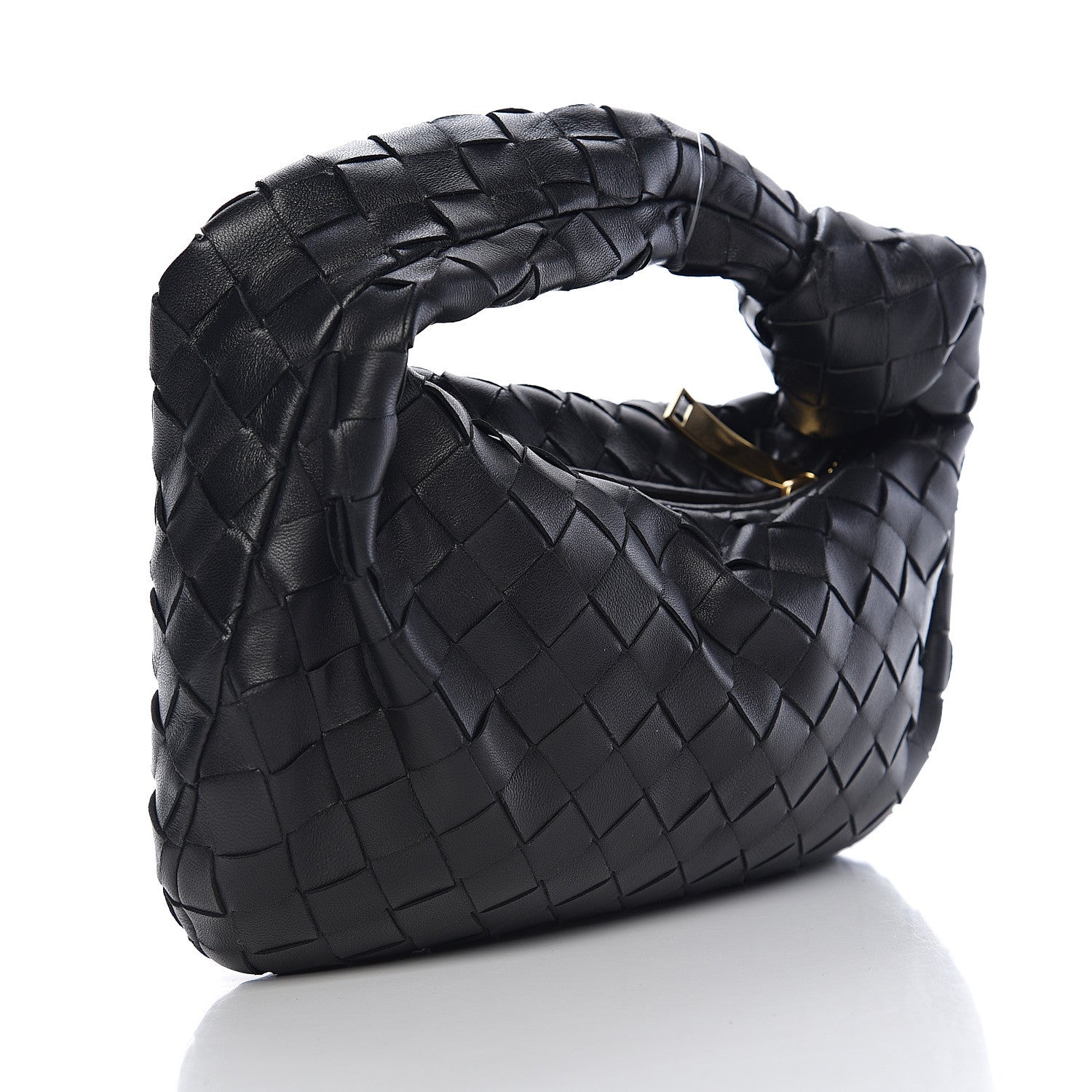 Bottega Veneta Nappa Intrecciato Mini Jodie Black 2 of 8