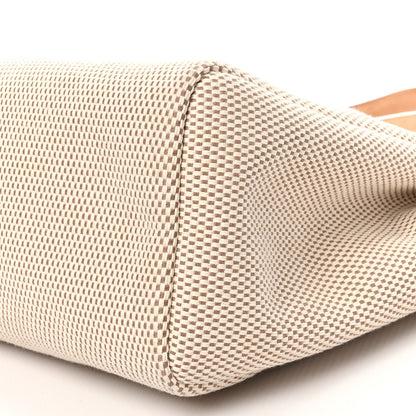 Hermes Toile Vache Hunter Herbag Cabas MM Natural 11 of 12