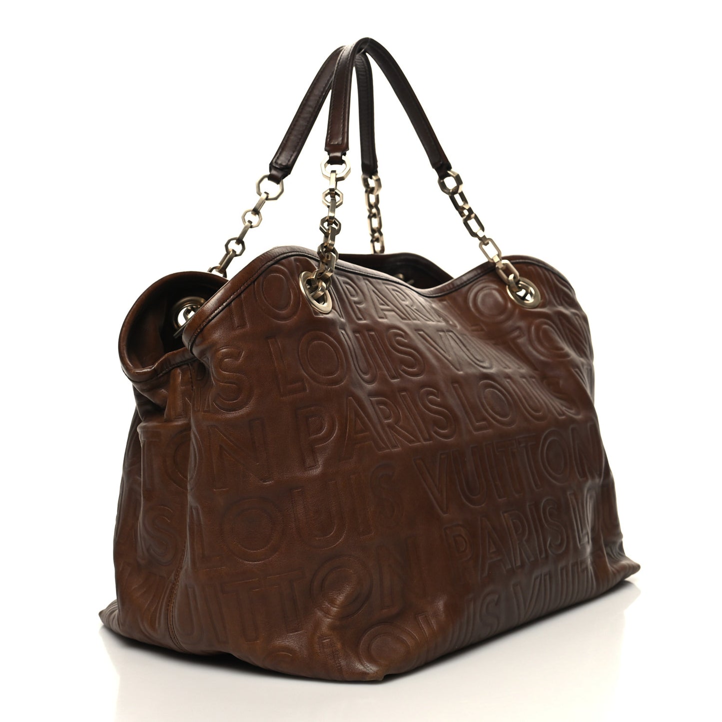 Monogram Paris Souple Whisper PM Chocolate
