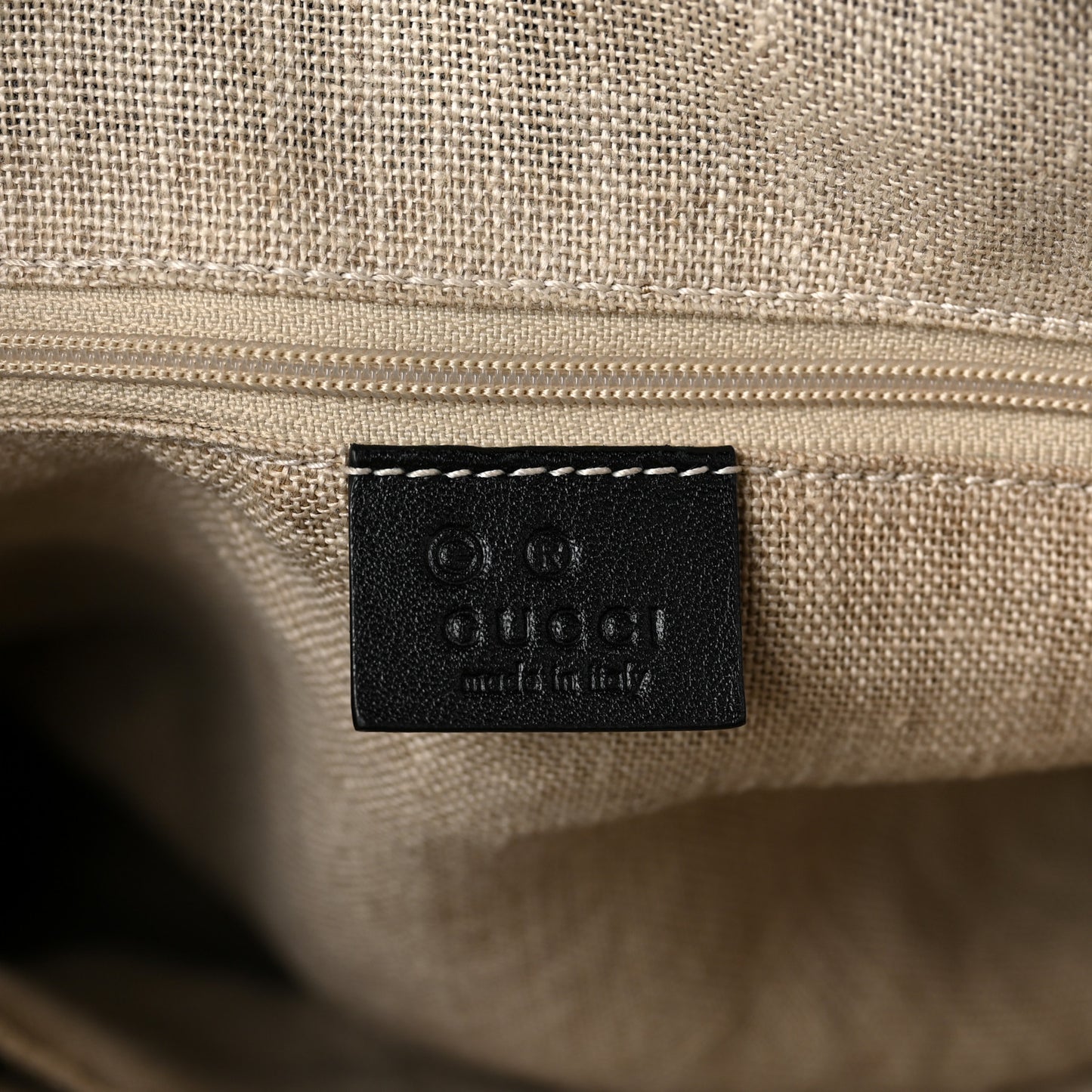 Soft Microguccissima Dome Satchel Black