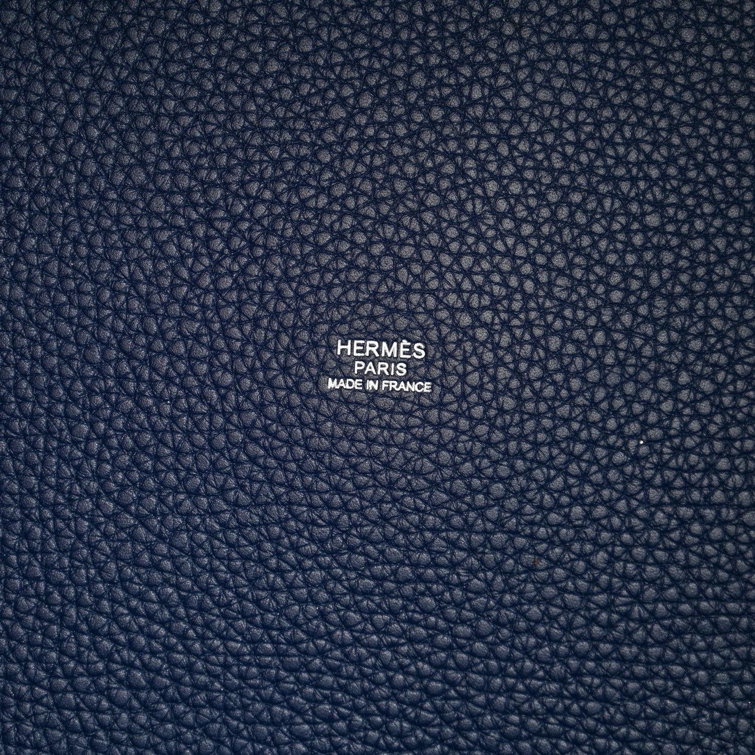 Hermes Taurillon Clemence Picotin Lock 26 GM Bleu Saphir 6 of 10
