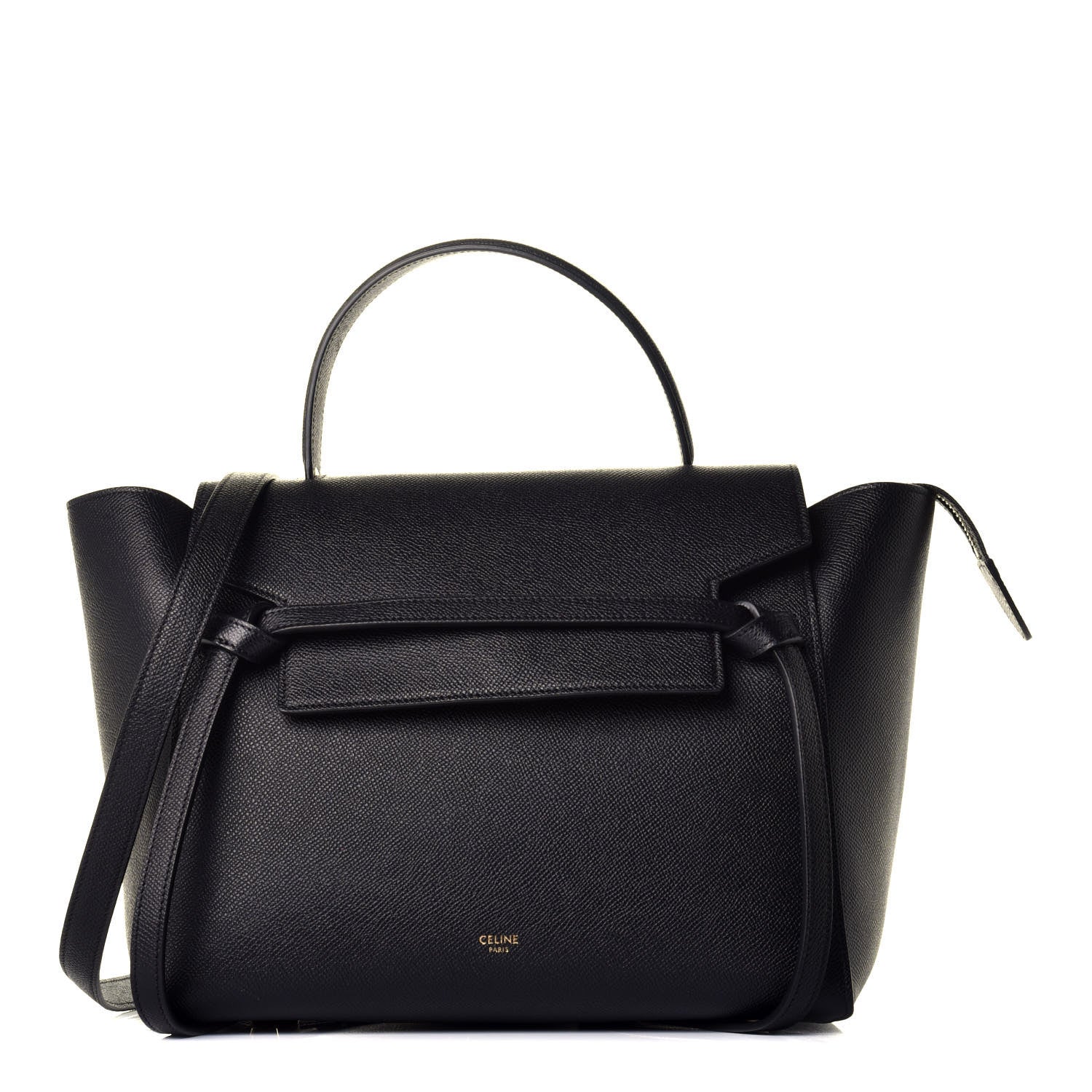 Celine Grained Calfskin Small Belt Bag Black 1 of 10