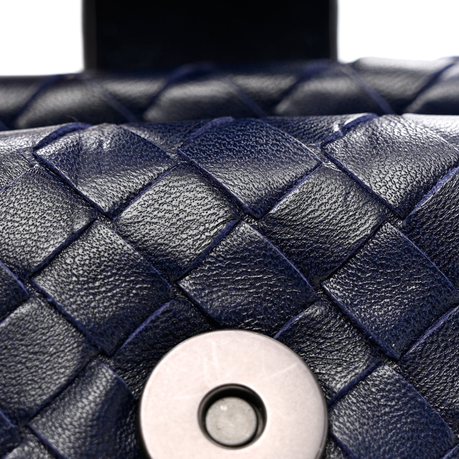 Bottega Veneta Nappa Intrecciato The Lauren 1980 Clutch Cobalt 10 of 10